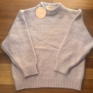 Sage and Paige Lavender Sweater